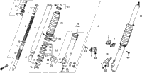 Front Shock Absorber 81-83