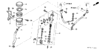 Rear Brake Master Cylinder (St1300a)