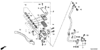 Front Brake Master Cylinder (Ctx700nd/Na)