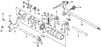 Gearshift Drum + Gearshift Arm