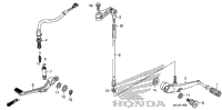 Brake Pedal + Change Pedal