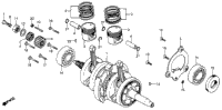 Crankshaft + Piston