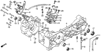 Crankcase + Oil Pump