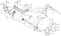 Starting Motor + Crankcase Rear Cover