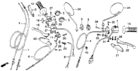 Control Levers + Switches + Cables 82-83