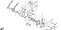 Left Crankcase Cover @Water Pump