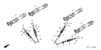 Camshaft + Valve