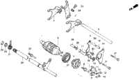 Gearshift Drum
