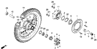 Rear Wheel 78-81