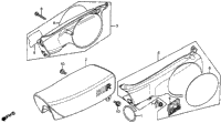 Seat + Side Cover 80-81