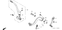 Pedal + Kick Starter Arm