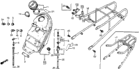 Fuel Tank + Rear Carrier
