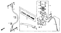 Front Brake Master + Cylinder