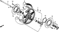 Front Wheel + Disc