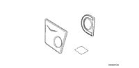 Chrome Billet Swingarm Pivot Cover Set (V)
