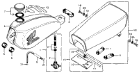Fuel Tank + Seat