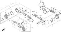 Vt1100c Turn Signal 95-96