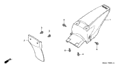 Rear Fender 01-02