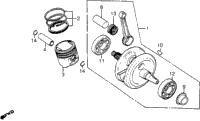 Crankshaft + Piston