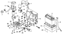Battery + C.D.I. Unit