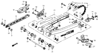 Swingarm + Drive Chain 83