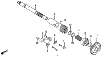 Kick Starter Spindle