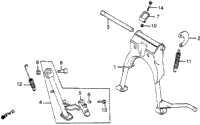 Side Stand + Main Stand