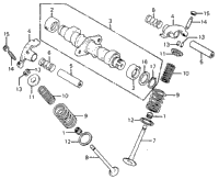 Camshaft + Valve