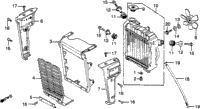 Radiator + Cooling Fan