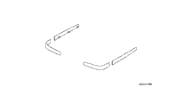 Saddlebag Molding Kit (Chrome)