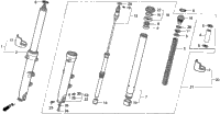 F3 Front Fork 95-96