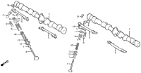Camshaft + Valve