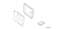 Billet Swingarm Pivot Cover Set (Fluted)
