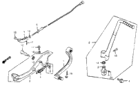 Shift Pedal + Kick Starter Arm + Brake Pedal 83