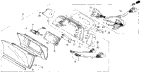 A/ Se-Ispeedometer + Tachometer 86-87
