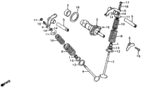 Camshaft + Valve
