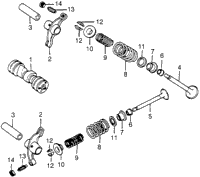 Camshaft + Valve