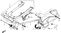 Swingarm + Chain Case