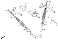 Camshaft + Valve