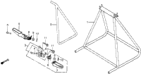 Main Stand + Side Stand + Footpegs