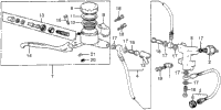 Master Cylinder + Brake Hose
