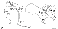 Handle Lever@Switch@Cable