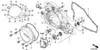 Right Crankcase Cover @Water Pump