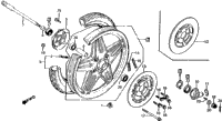 Front Wheel + Disc