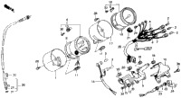 Speedometer + Tachometer