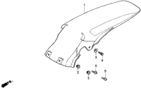 Rear Fender 91-97