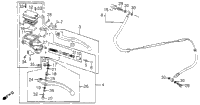 Clutch Master Cylinder + Clutch Control Lever