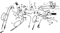 Control Levers + Switches + Cables