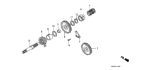 Kick Starter Spindle
