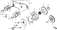 Pulse Generator + Starter Clutch